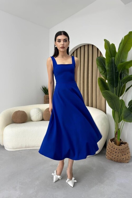 Neapolitan Strap Dress