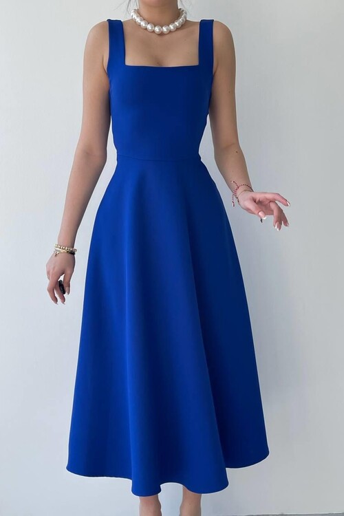 Neapolitan Strap Dress