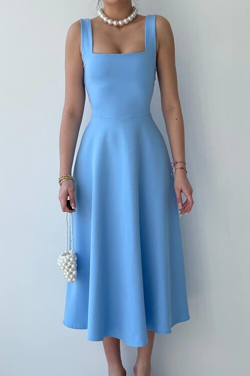 Neapolitan Strap Dress