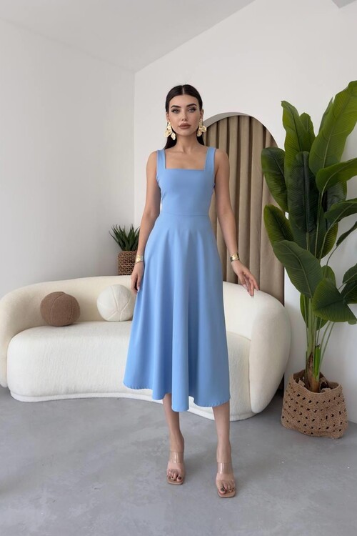 Neapolitan Strap Dress