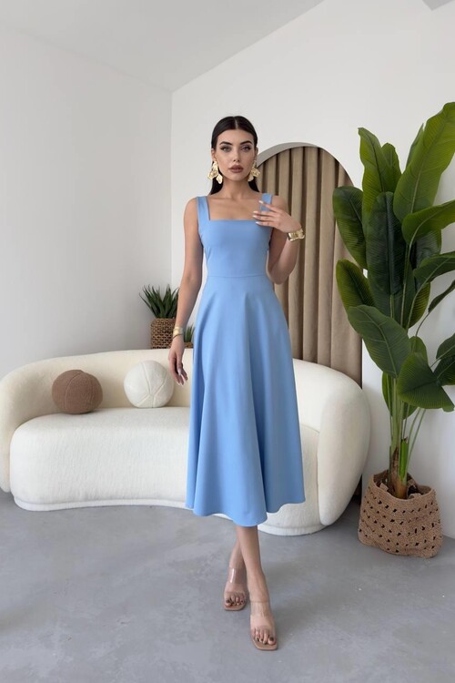 Neapolitan Strap Dress