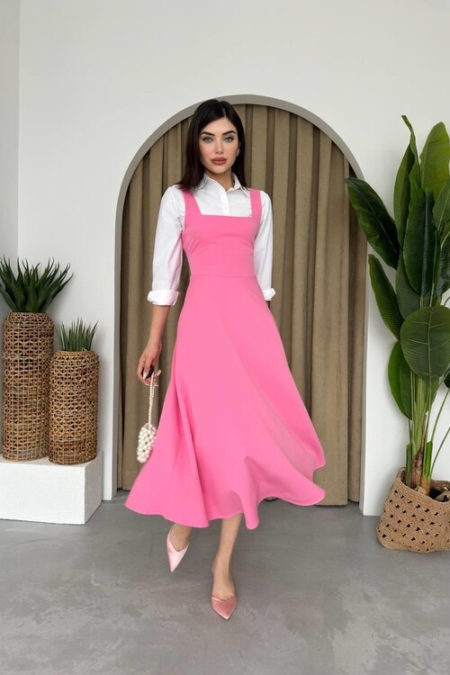 Neapolitan Strap Dress