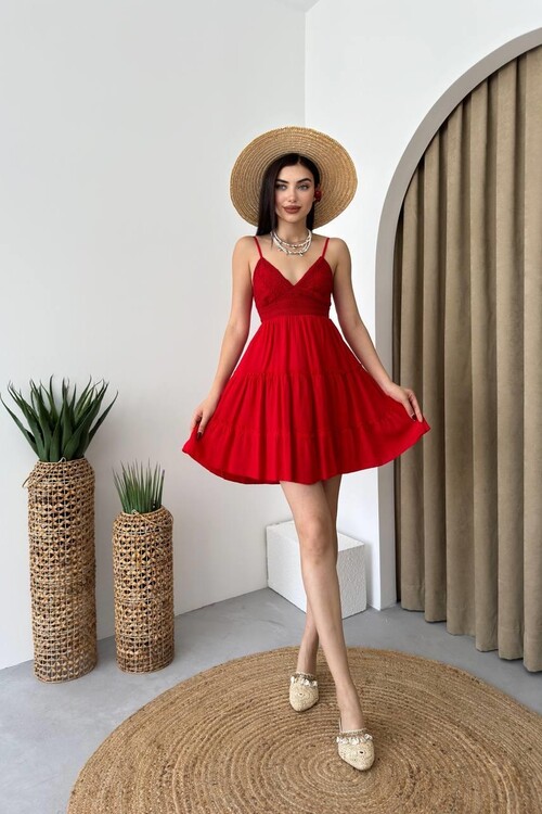 Nivel Gathered Chest Dress