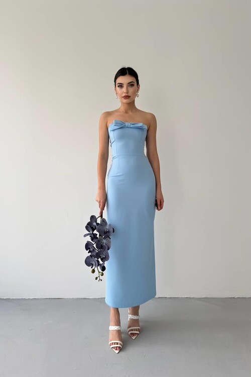 ÖNÜ KURDALELİ KAELM ELBİSE