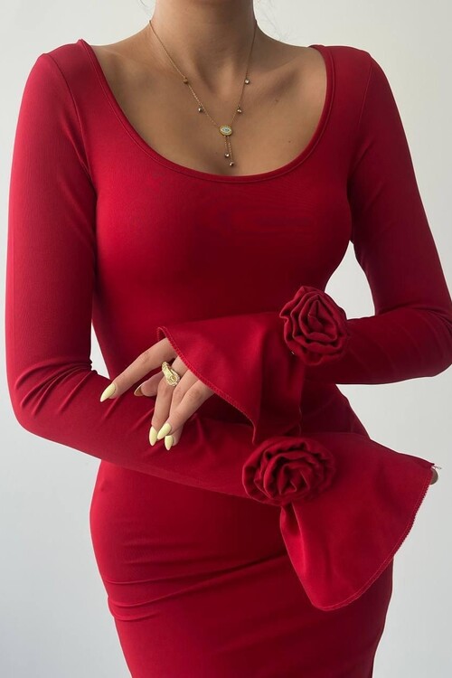 Perth Rose Detail Dress
