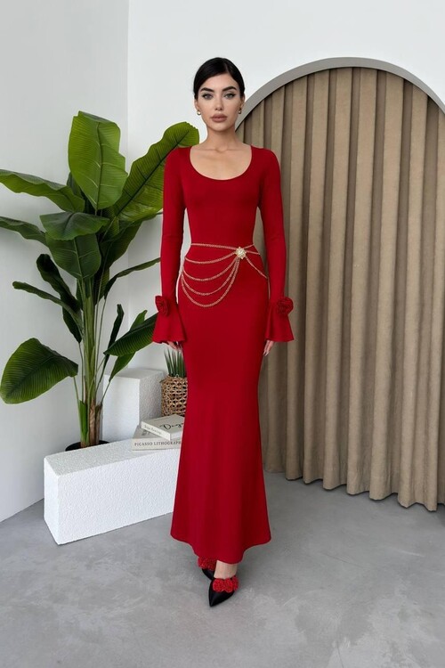 Perth Rose Detail Dress