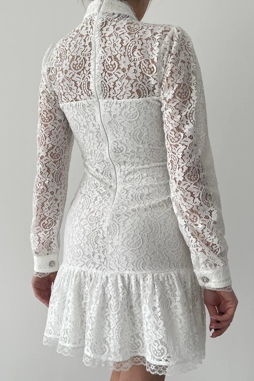 Petrus Button Detailed Dress