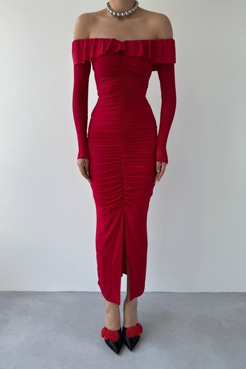 Polack Slit Dress