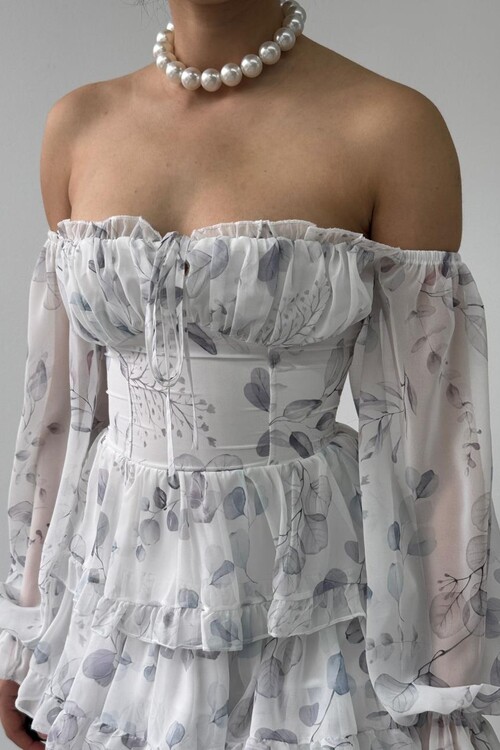 Purs Strapless Dress