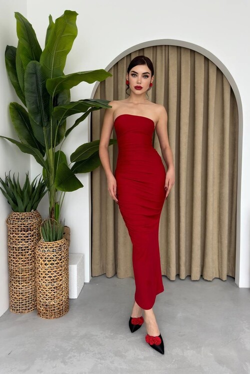 Rauma Strapless Dress