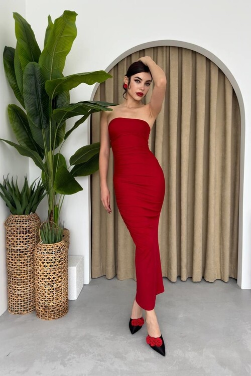 Rauma Strapless Dress