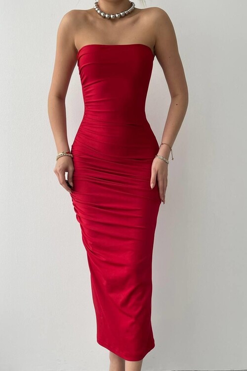 Rauma Strapless Dress