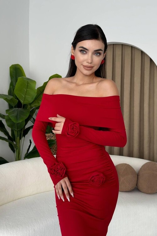 Ravenna Rose Detailed Dress