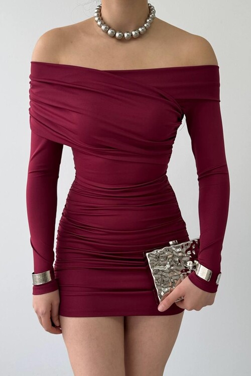 Tefs Straplez Elbise