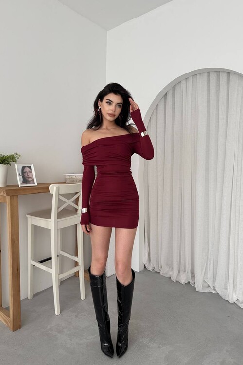 Tefs Straplez Elbise