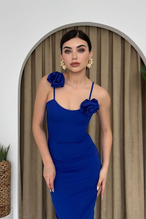Thron Gül Askılı Elbise