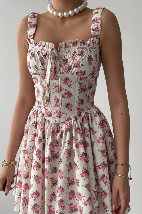 Towne Floral Dress