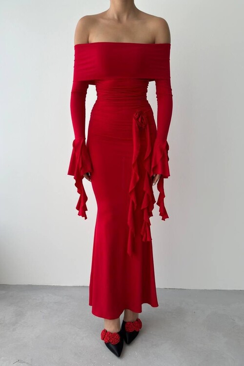 Valijevo Rose Detail Dress