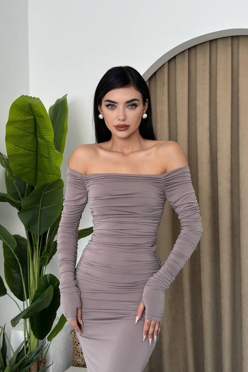 Vasco Madonna Draped Dress