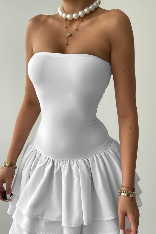 Vosges Strapless Mini Dress