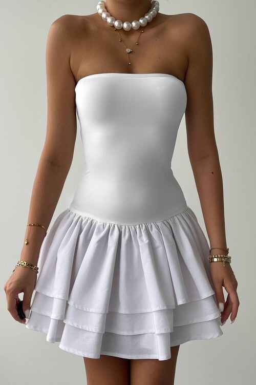 Vosges Strapless Mini Dress