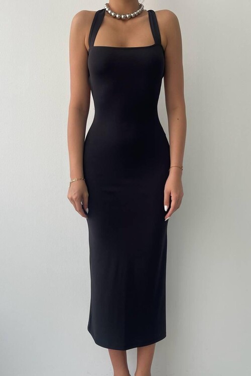 Wense Backless Dress