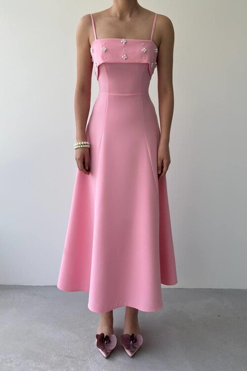 Acco Stone Detailed Dress