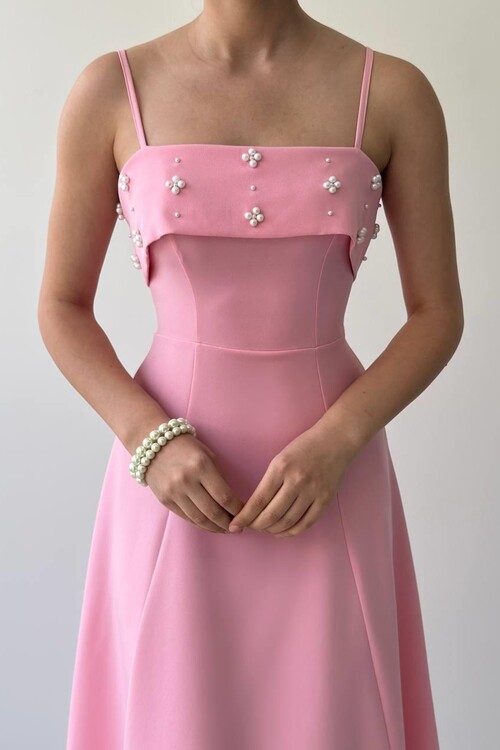 Acco Stone Detailed Dress