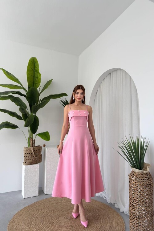 Acco Stone Detailed Dress