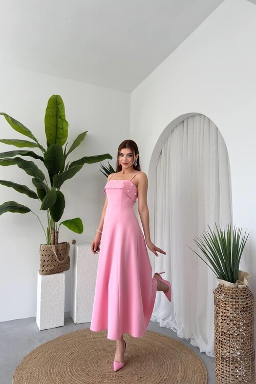 Acco Stone Detailed Dress