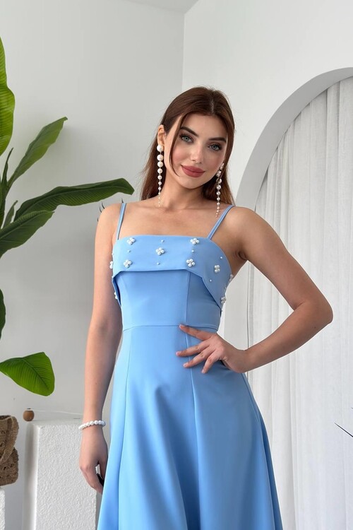 Acco Stone Detailed Dress