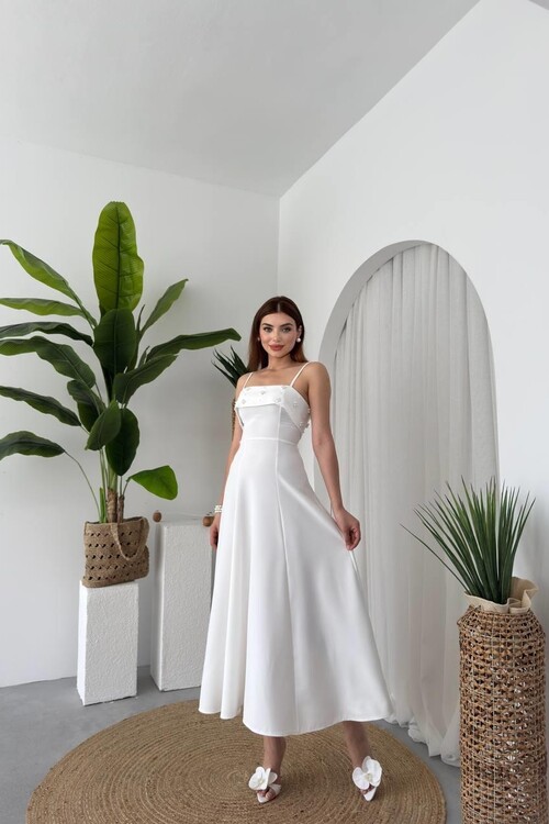 Acco Stone Detailed Dress