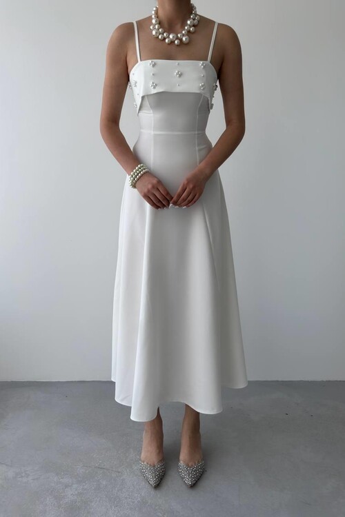 Acco Stone Detailed Dress