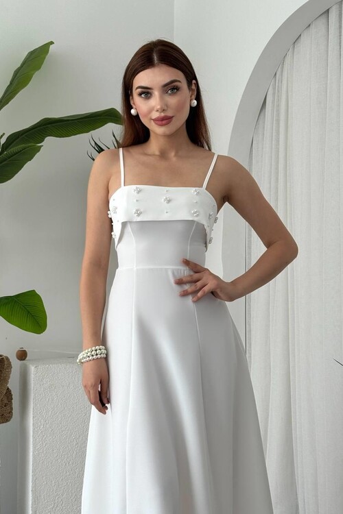 Acco Stone Detailed Dress