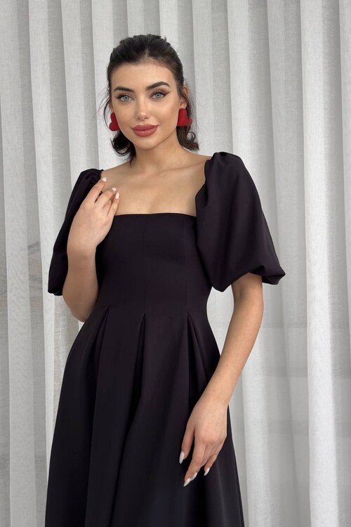 Benjamin Çan Etekli Midi Boy Elbise