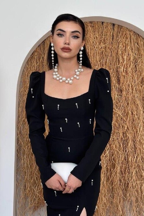 Boe Pearl Detailed Dress