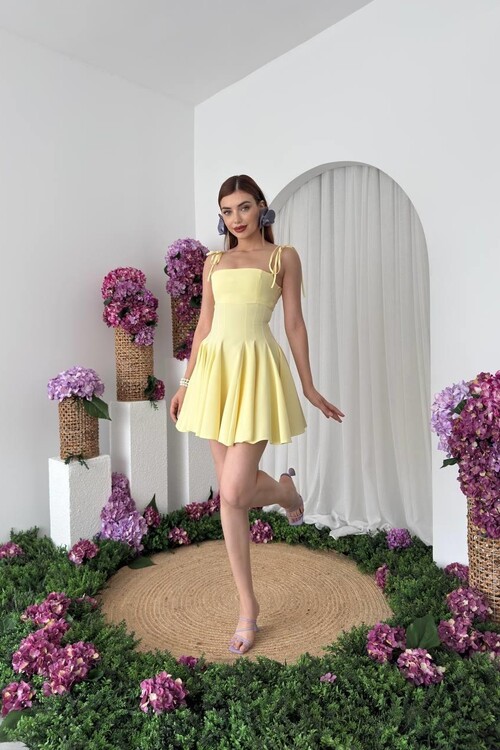 Clara Strappy Mini Dress