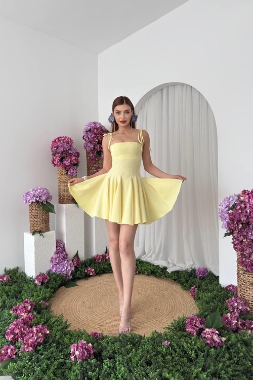 Clara Strappy Mini Dress