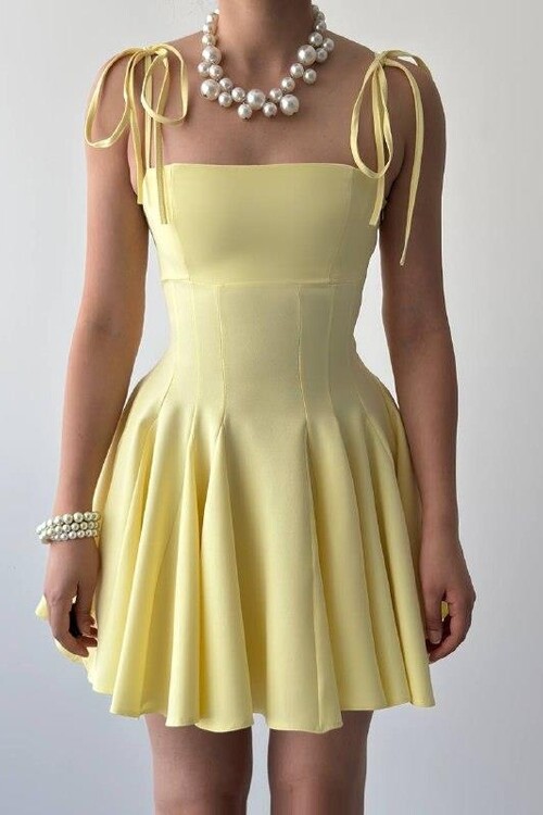 Clara Strappy Mini Dress