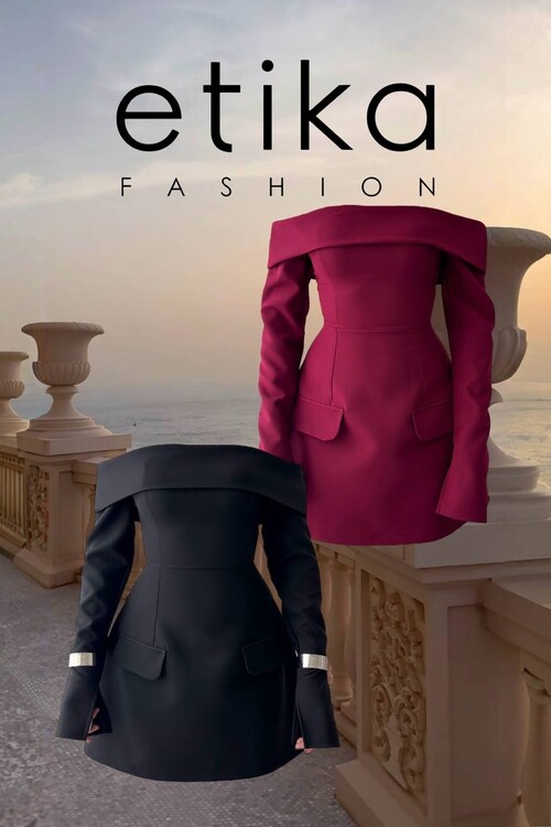 Devru Strapless Dress