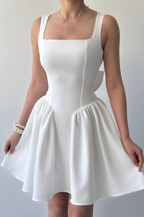 Dreas Bow Detailed Dress