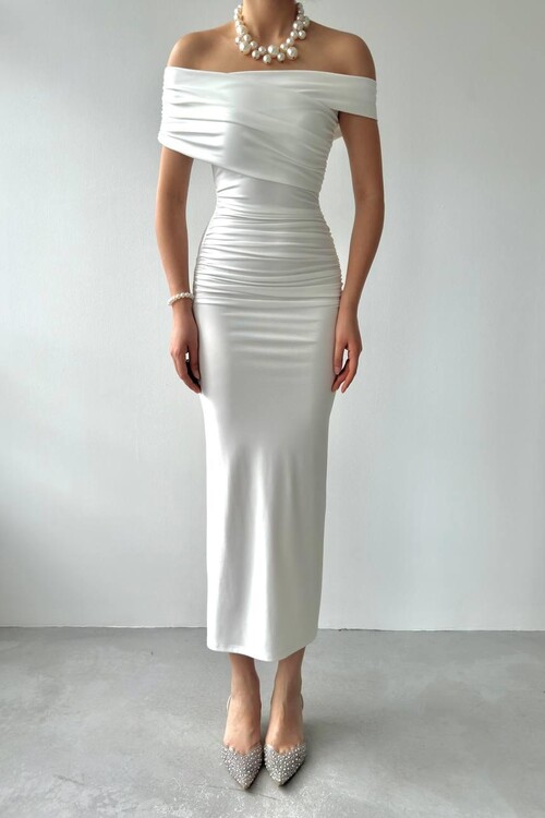 Dron Strapless Dress