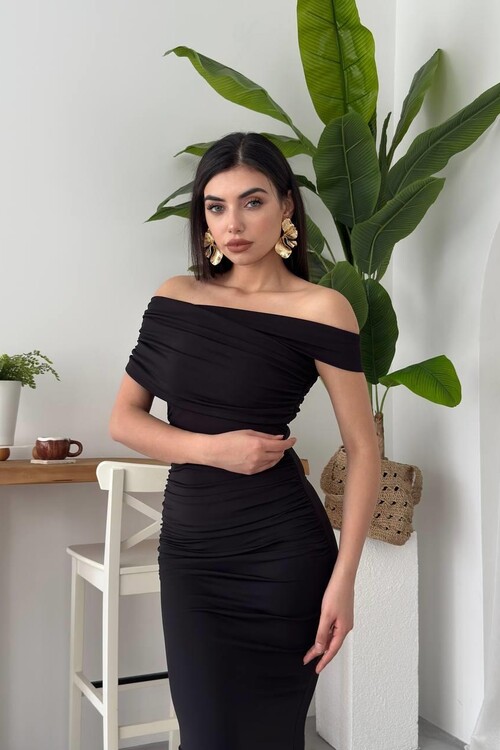 Dron Strapless Dress