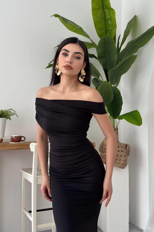 Dron Strapless Dress