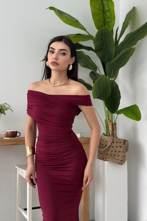 Dron Strapless Dress