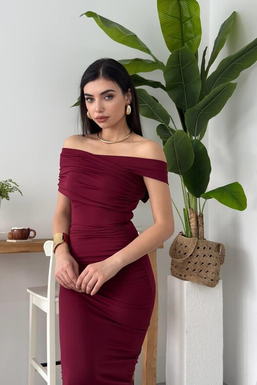 Dron Strapless Dress