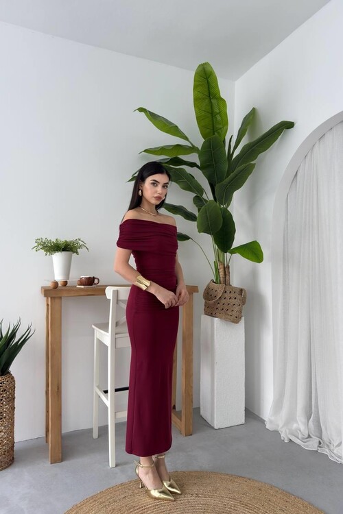 Dron Strapless Dress