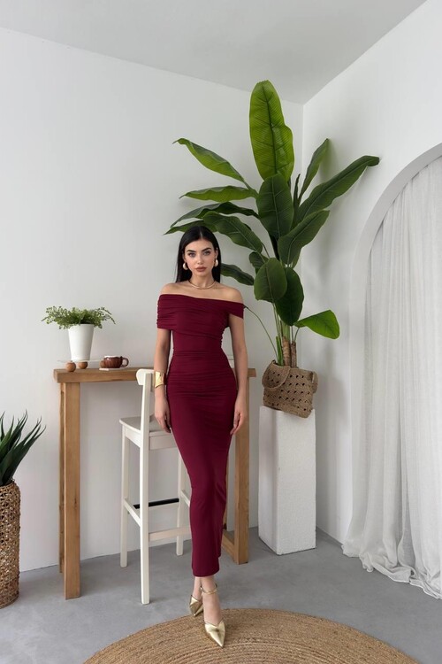 Dron Strapless Dress