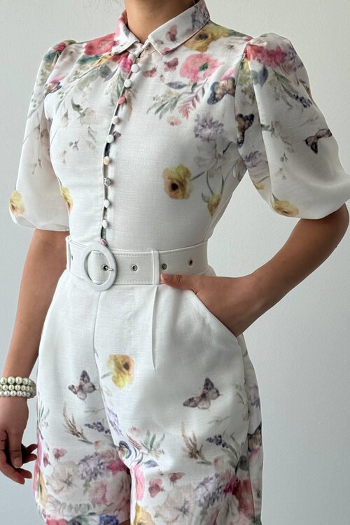 Egan Cep Detaylı Tulum