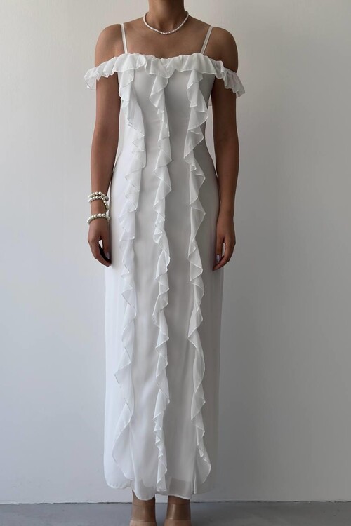 Enos İp Askılı Elbise